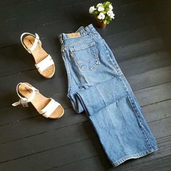 💍 Vintage Orange Tab High waisted Levi's - Picture 1 of 7